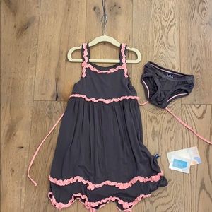 Brand new! Kickee Pants summer dress with bloomers